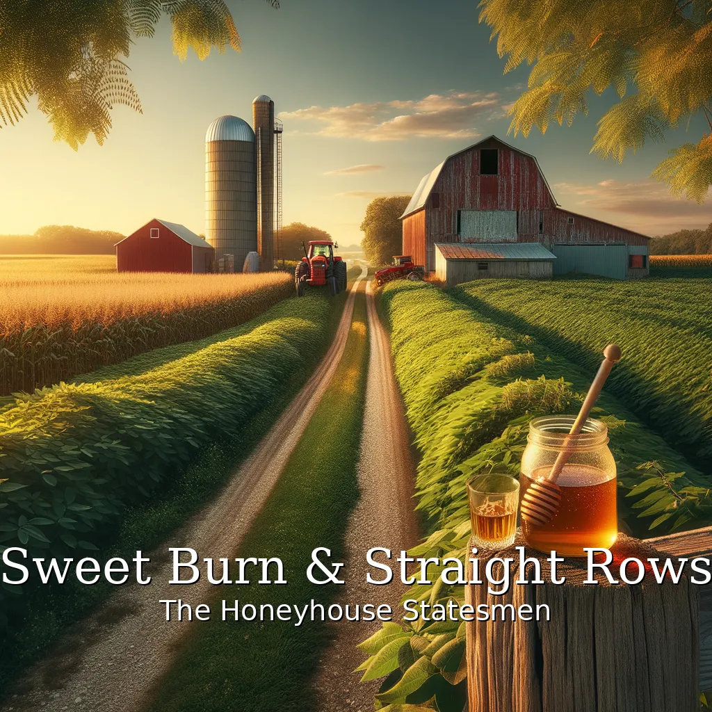 Cover for Sweet Burn & Straight Rows